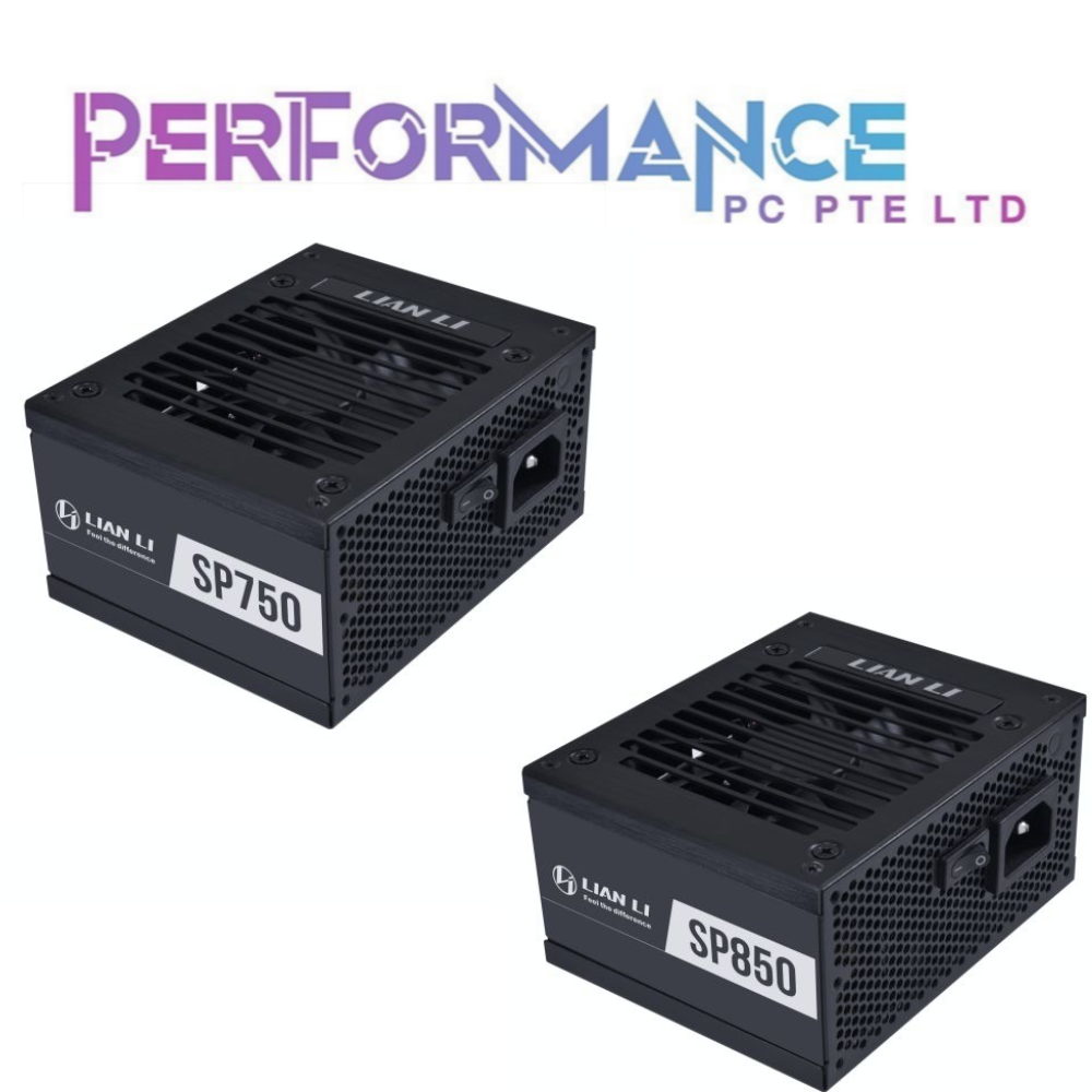 LIAN LI SP750 / SP850 V2 POWER SUPPLY 80 PLUS GOLD FULL MODULAR /ATX3.1  BLACK (5 YEARS WARRANTY BY CORBELL TECHNOLOGY )