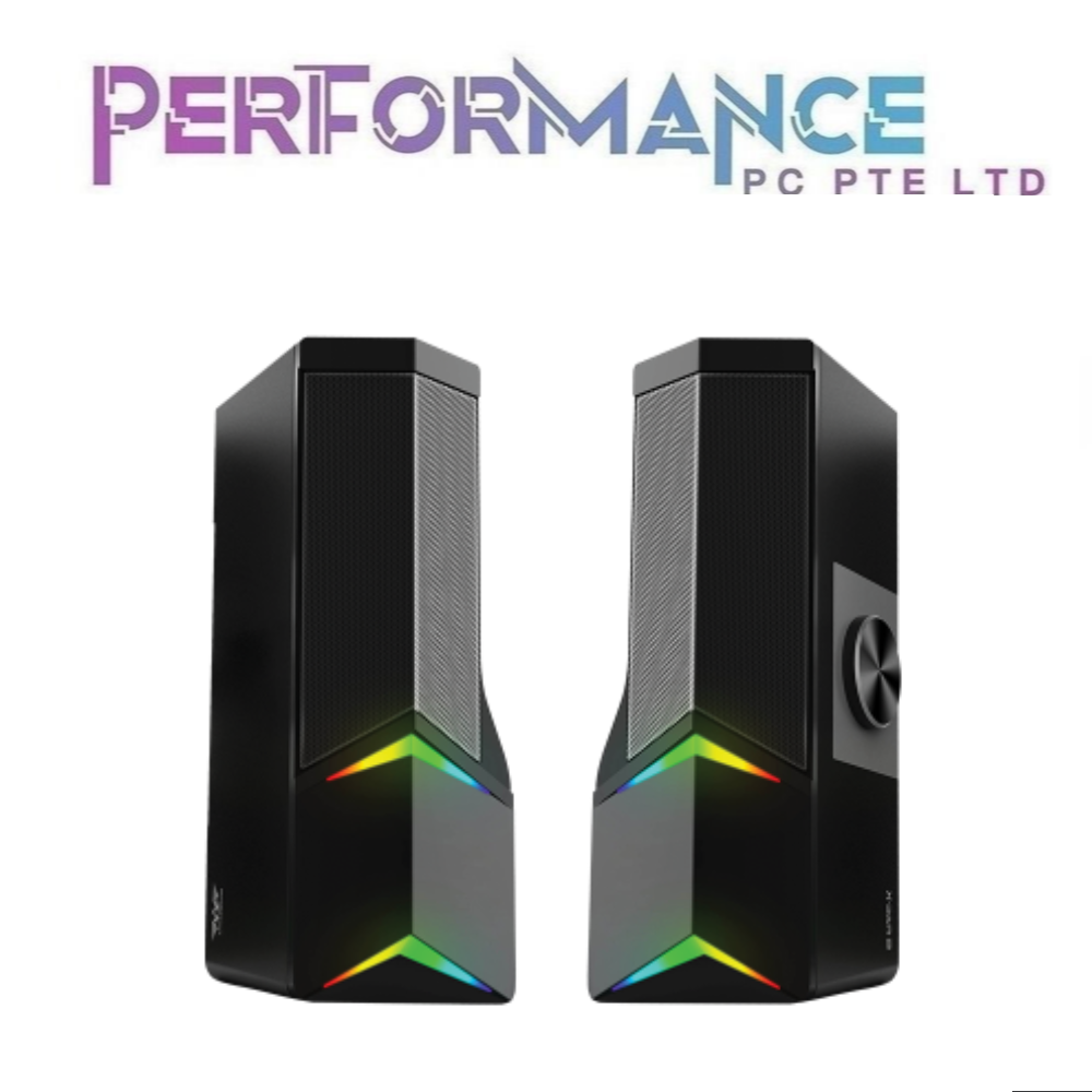 ARMAGGEDDON X-BAR 2 Gaming 2.0 RGB USB Speakers  (1 YEARS WARRANTY BY LEAPFROG DISTRIBUTION PTE LTD)