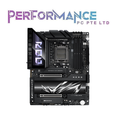 Asus ROG CROSSHAIR X870E HERO X 870E X 870 E Gaming Mobo Motherboard (3 YEARS WARRANTY BY AVERTEK ENTERPRISES PTE LTD)