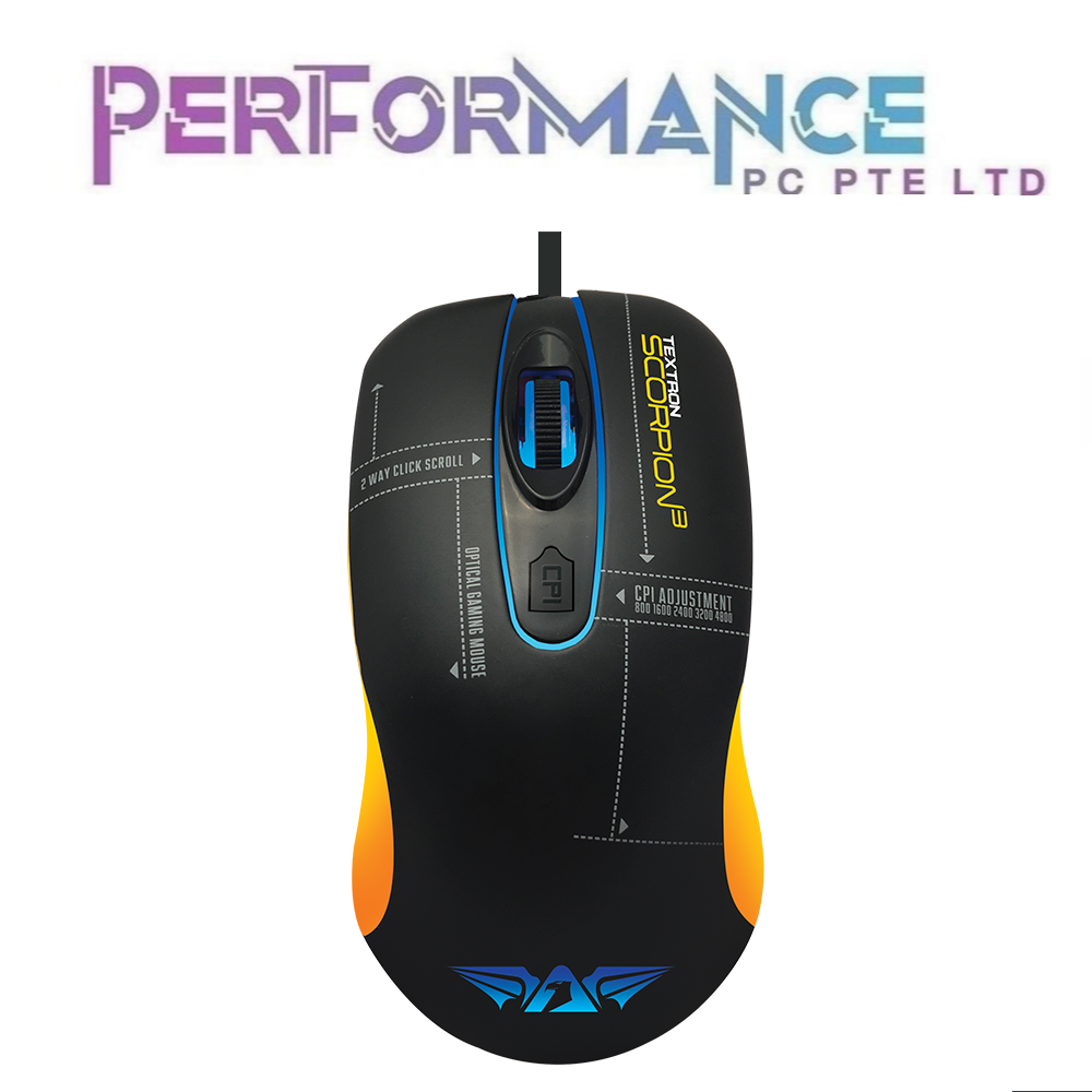 Armaggeddon Scorpion 3 RGB Pro Gaming Mice  (2 YEARS WARRANTY BY LEAPFROG DISTRIBUTION PTE LTD)