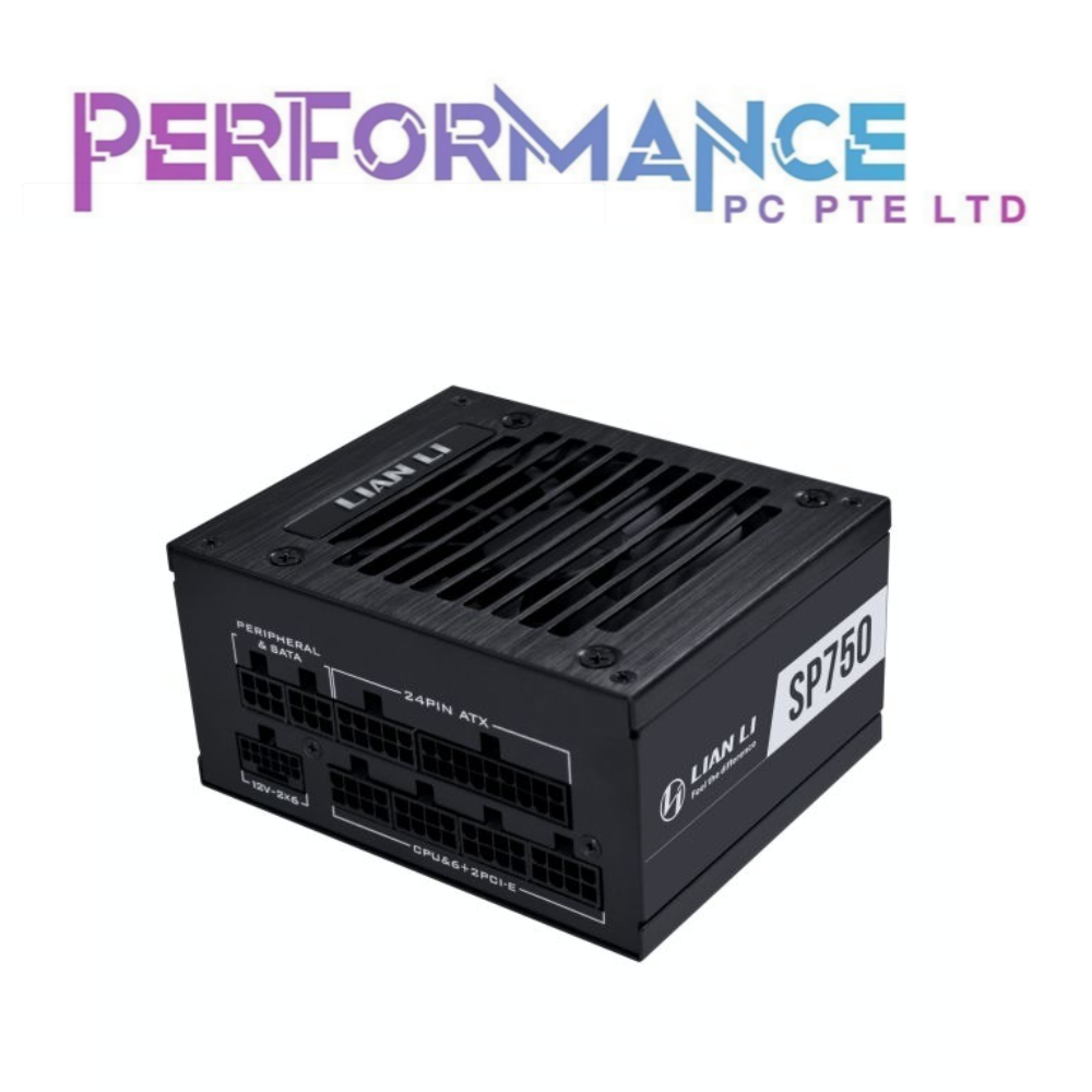 LIAN LI SP750 / SP850 V2 POWER SUPPLY 80 PLUS GOLD FULL MODULAR /ATX3.1  BLACK (5 YEARS WARRANTY BY CORBELL TECHNOLOGY )