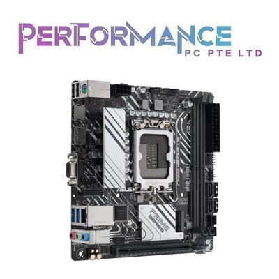 Asus Prime H610I PLUS H 610 I H 610I Mini-ITX motherboard Intel® LGA 1700 socket: Ready for 13th & 12th Gen Intel® Core processors.( 3 Years Warranty with Avertek Pte Ltd )