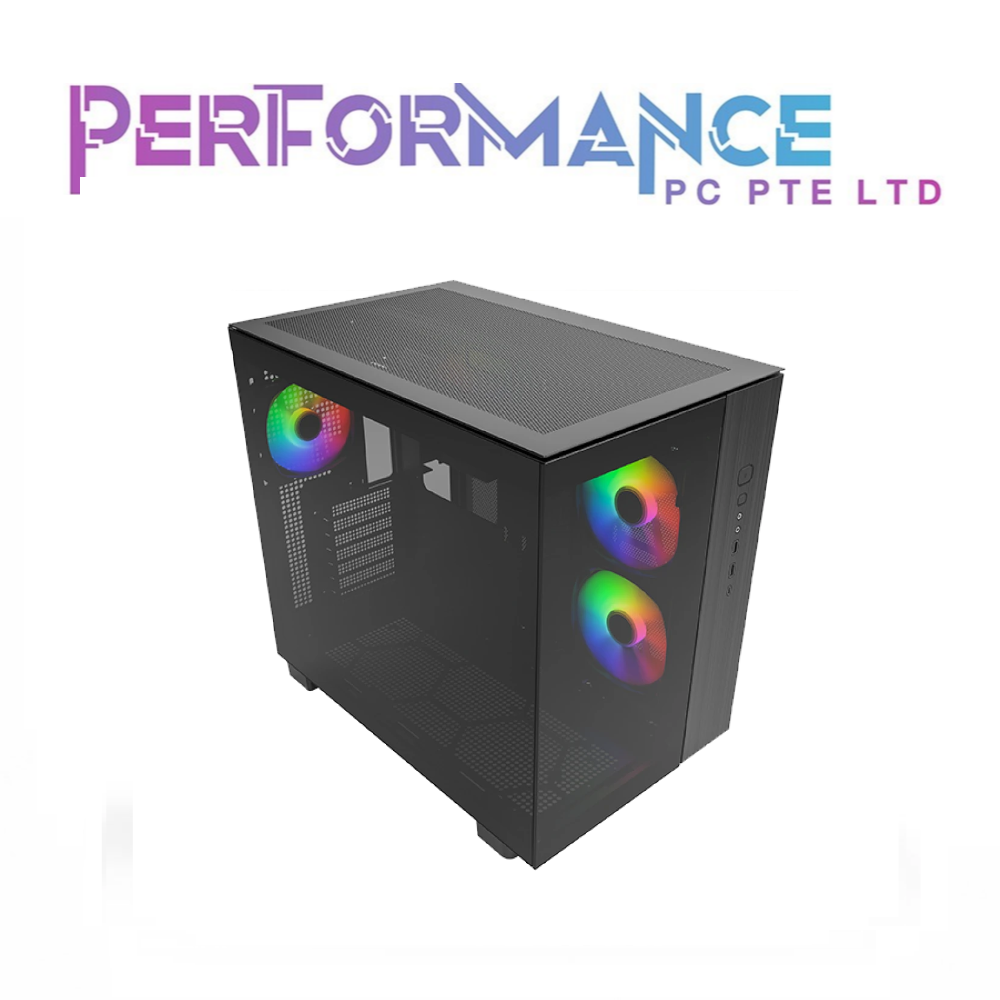 MONTECH KING 65 PRO BLACK/WHITE ATX/MICROATX/MINIITX CASE (1 YEAR WARRANTY BY TECH DYNAMIC PTE LTD)