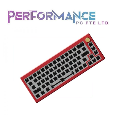 AKKO Barebones - MOD008 Red/Blue/Space Grey (1 YEAR WARRANTY BY TECH DYNAMIC PTE LTD)