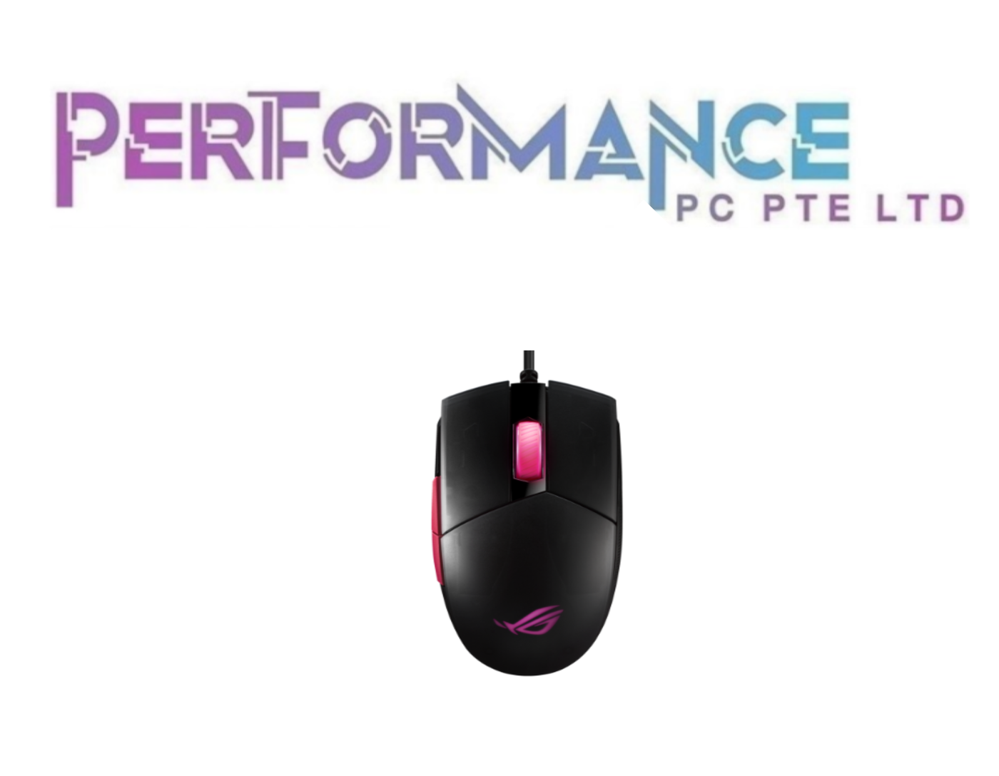 ASUS ROG STRIX IMPACT II EP - P512 RGB GAMING MOUSE (2 YEARS WARRANTY BAN LEONG TECHNOLOGIES LTD)