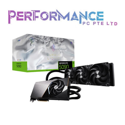 MSI RTX5090 RTX 5090 SUPRIM LIQUID SOC 32G GDDR7 GAMING GRAPHICS CARD (3 YEARS WARRANTY BY CORBELL TECHNOLOGIES PTE LTD)