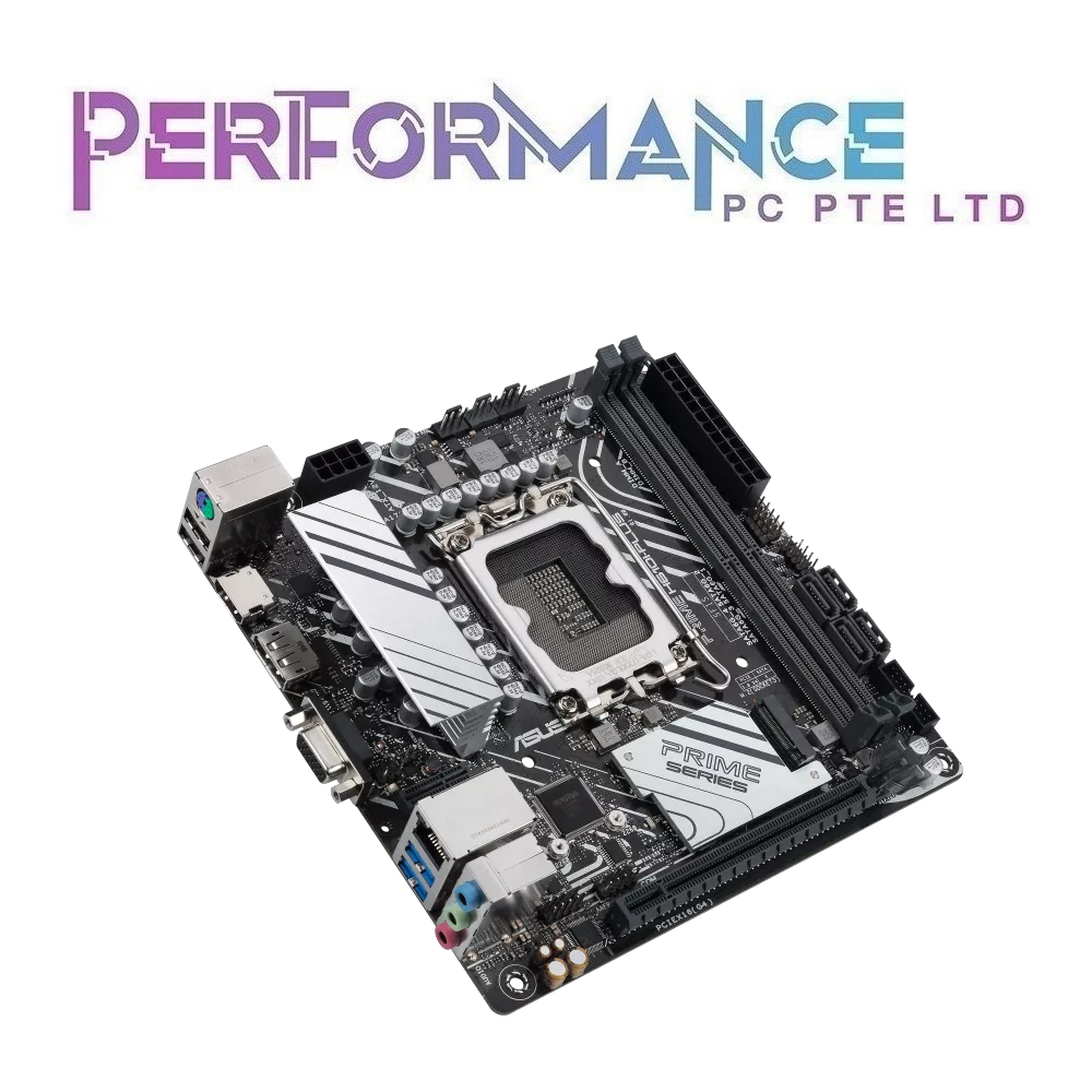 Asus Prime H610I PLUS H 610 I H 610I Mini-ITX motherboard Intel® LGA 1700 socket: Ready for 13th & 12th Gen Intel® Core processors.( 3 Years Warranty with Avertek Pte Ltd )