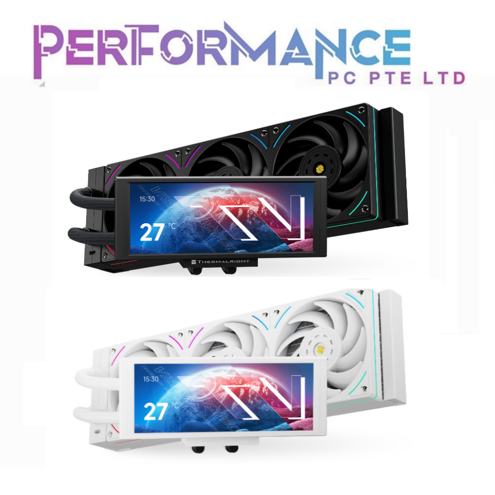 THERMALRIGHT TROFEO VISION 360 ARGB BLACK / WHITE ALL IN 1 COOLER (5 YEARS WARRANTY BY TECH DYNAMIC PTE LTD)