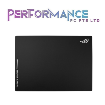 ASUS ROG MOONSTONE ACE L TEMPERED GLASS MOUSE PAD - BLACK / WHITE