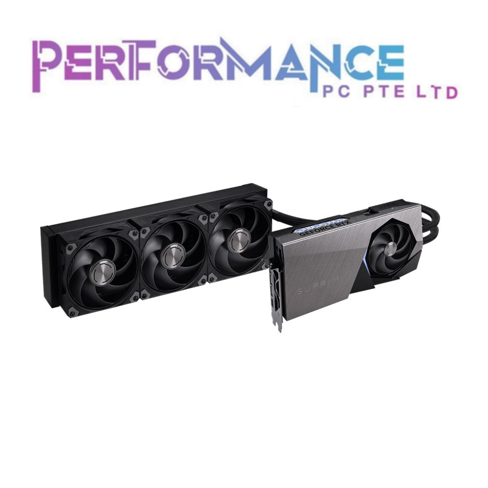 MSI RTX5090 RTX 5090 SUPRIM LIQUID SOC 32G GDDR7 GAMING GRAPHICS CARD (3 YEARS WARRANTY BY CORBELL TECHNOLOGIES PTE LTD)