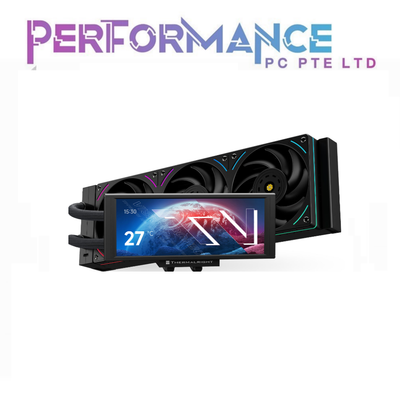 THERMALRIGHT TROFEO VISION 360 ARGB BLACK / WHITE ALL IN 1 COOLER (5 YEARS WARRANTY BY TECH DYNAMIC PTE LTD)