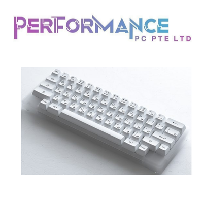 AKKO Keyboard ACR59 RGB Hotswap - BoW (CS Jelly White Linear) (1 YEAR WARRANTY BY TECH DYNAMIC PTE LTD)