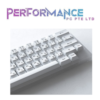 AKKO Keyboard ACR59 RGB Hotswap - BoW (CS Jelly White Linear) (1 YEAR WARRANTY BY TECH DYNAMIC PTE LTD)