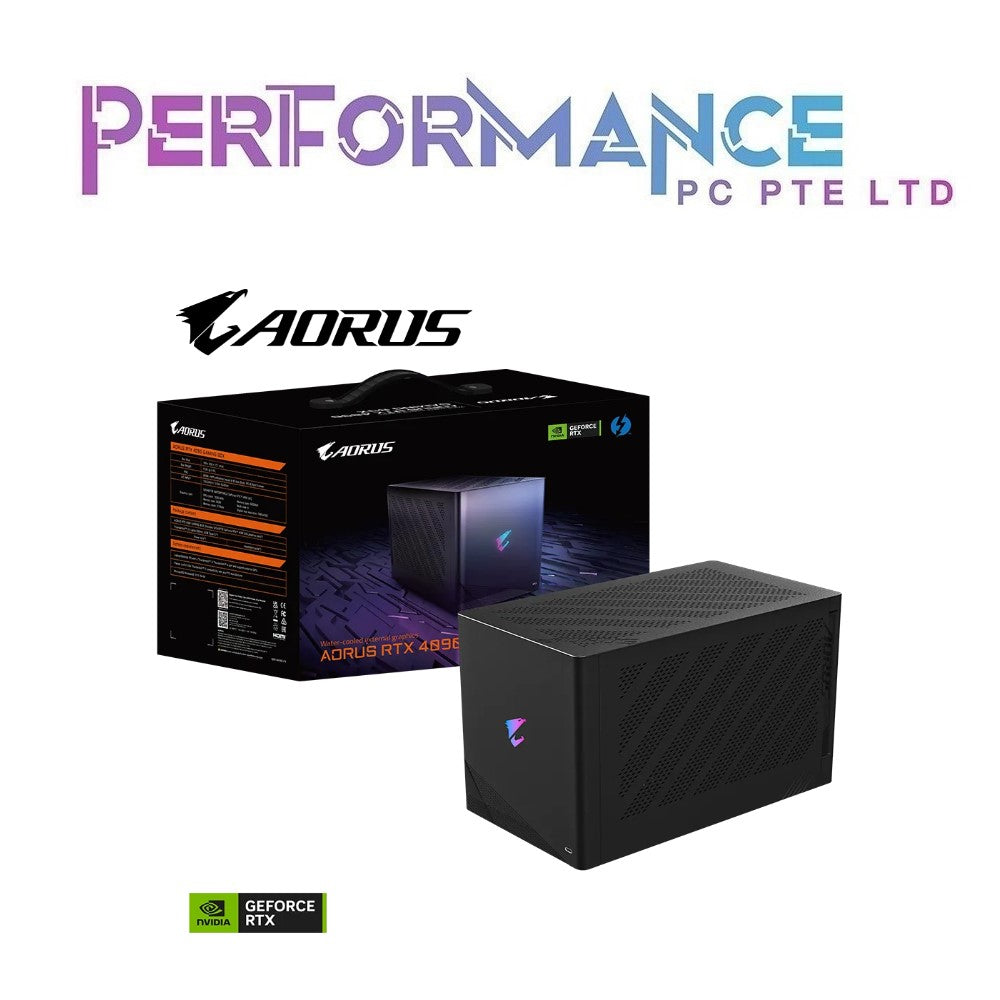 GIGABYTE AORUS WATERFORCE RTX 4090 RTX4090 4090 24GB GDDR6X Nvidia Graphics Card GPU GAMING BOX EGPU External GPU( 3 Years warranty by CDL Trading Pte Ltd )