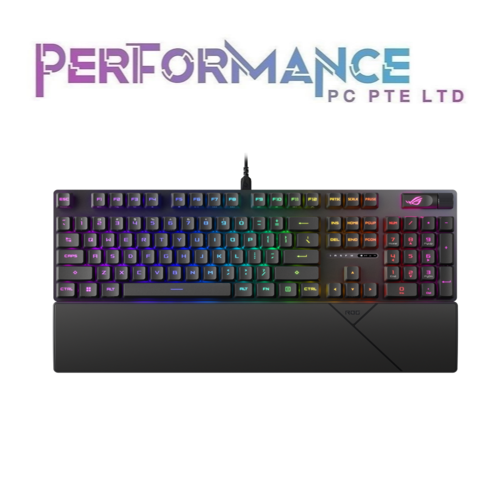 ASUS ROG STRIX SCOPE II RX OPTICAL MECHANICAL GAMING KEYBOARD - ROG RX OPTICAL MECHANICAL SWITCH