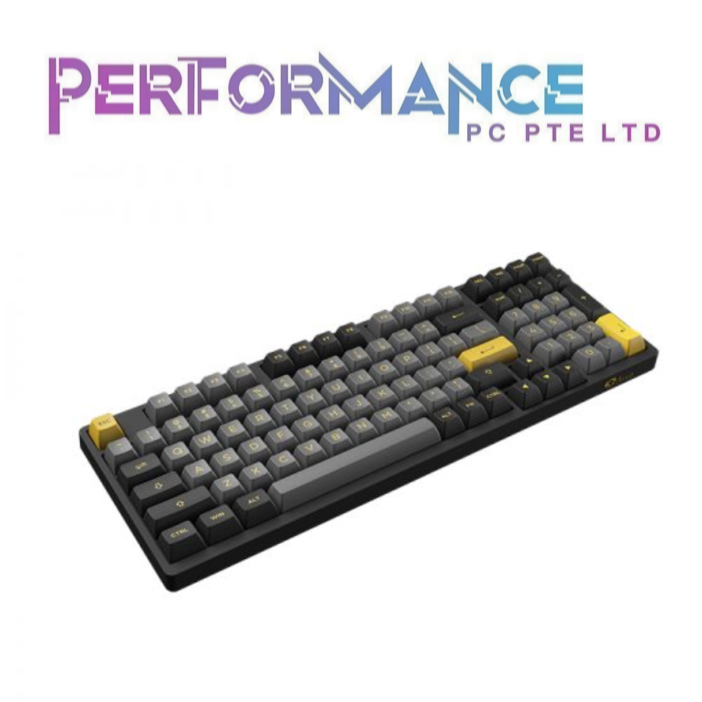 AKKO Keyboard RGB Hotswap 3mode - 3098N Black & Gold TTC Princess Switch ( 1 YEAR WARRANTY BY TECH DYNAMIC PTE LTD)