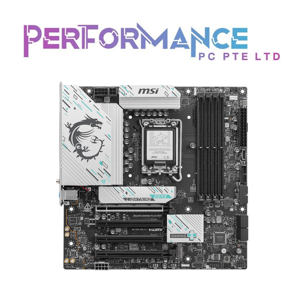 MSI B860M GAMING PLUS WIFI (3 YEARS WARRANTY BY CORBELL)