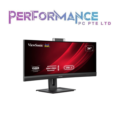 VIEWSONIC VG3457CV 34" UWQHD CURVED VIDEO CONFERENCING MONITOR (3 YEARS WARRANTY BY KAIRA TECHNOLOGIES PTE LTD)