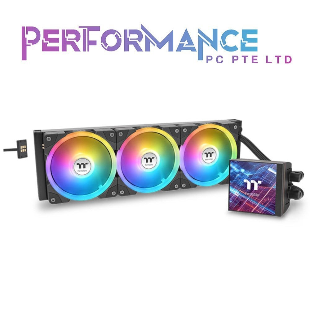 THERMALTAKE MAGFLOE 420/360 ULTRA ARGB AIO LIQUID COOLER (3 YEARS WARRANTY BY TECH DYNAMIC PTE LTD)