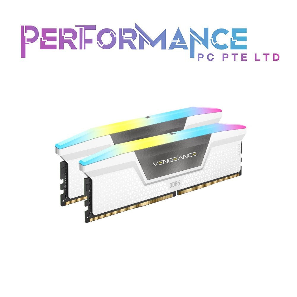 CORSAIR VENGEANCE RGB DDR5 (2X16/32GB) 6000 CL30 1.4V INTEL & AMD EXPO (LIMITED LIFETIME WARRANTY BY CONVERGENT SYSTEMS)