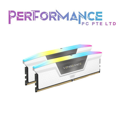 CORSAIR VENGEANCE RGB DDR5 (2X16/32GB) 6000 CL30 1.4V INTEL & AMD EXPO (LIMITED LIFETIME WARRANTY BY CONVERGENT SYSTEMS)