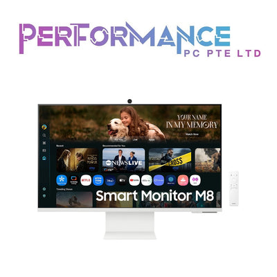 SAMSUNG LS32FM803UEXXS 32" M8 FLAT SMART 4K MONITOR (3 YEARS WARRANTY BY BAN LEONG TECHNOLOGIES PTE LTD)