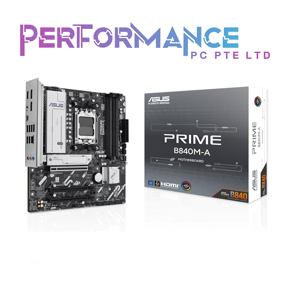 ASUS PRIME B840M-A B840M CSM AM5 (3 YEARS WARRANTY BY AVERTEK ENTERPRISES PTE LTD)