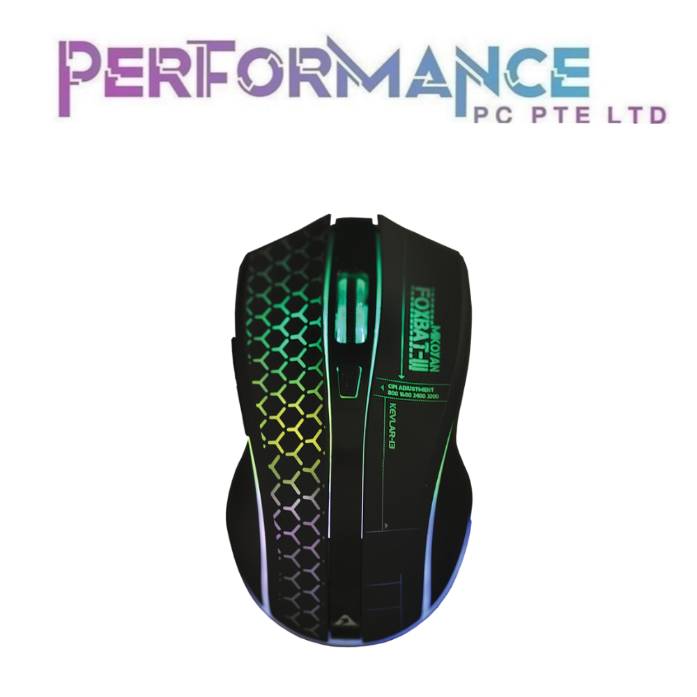 Armaggeddon MIKOYAN FOXBAT Kevlar-13 Gaming Mice  (2 YEARS WARRANTY BY LEAPFROG DISTRIBUTION PTE LTD)