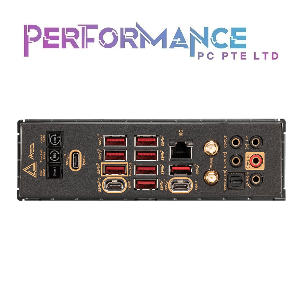 MSI MEG X670E X670 E ACE ATX Motherboard (3 YEARS WARRANTY BY CORBELL TECHNOLOGY PTE LTD)