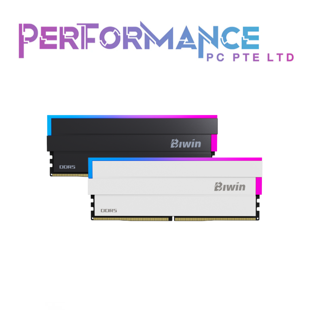 Biwin Black Opal DW100 RGB 6000Mhz (2x16GB) CL36DDR5 RAM (LIMITED LIFETIME WARRANTY BY CORBELL TECHNOLOGY PTE LTD)