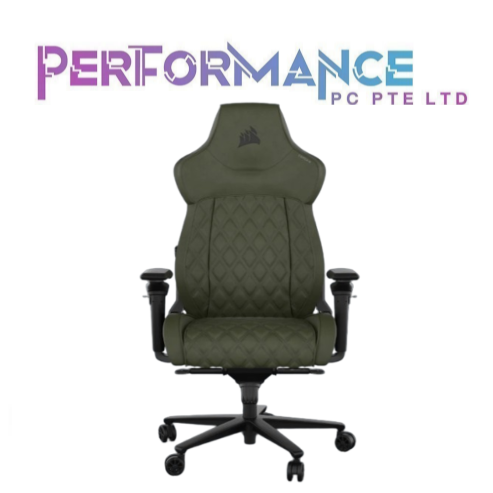 CORSAIR TC500 LUXE Shadow / Frost / Sherwood Gaming Chair (2 YEARS WARRANTY BY CONVERGENT SYSTEMS PTE LTD)