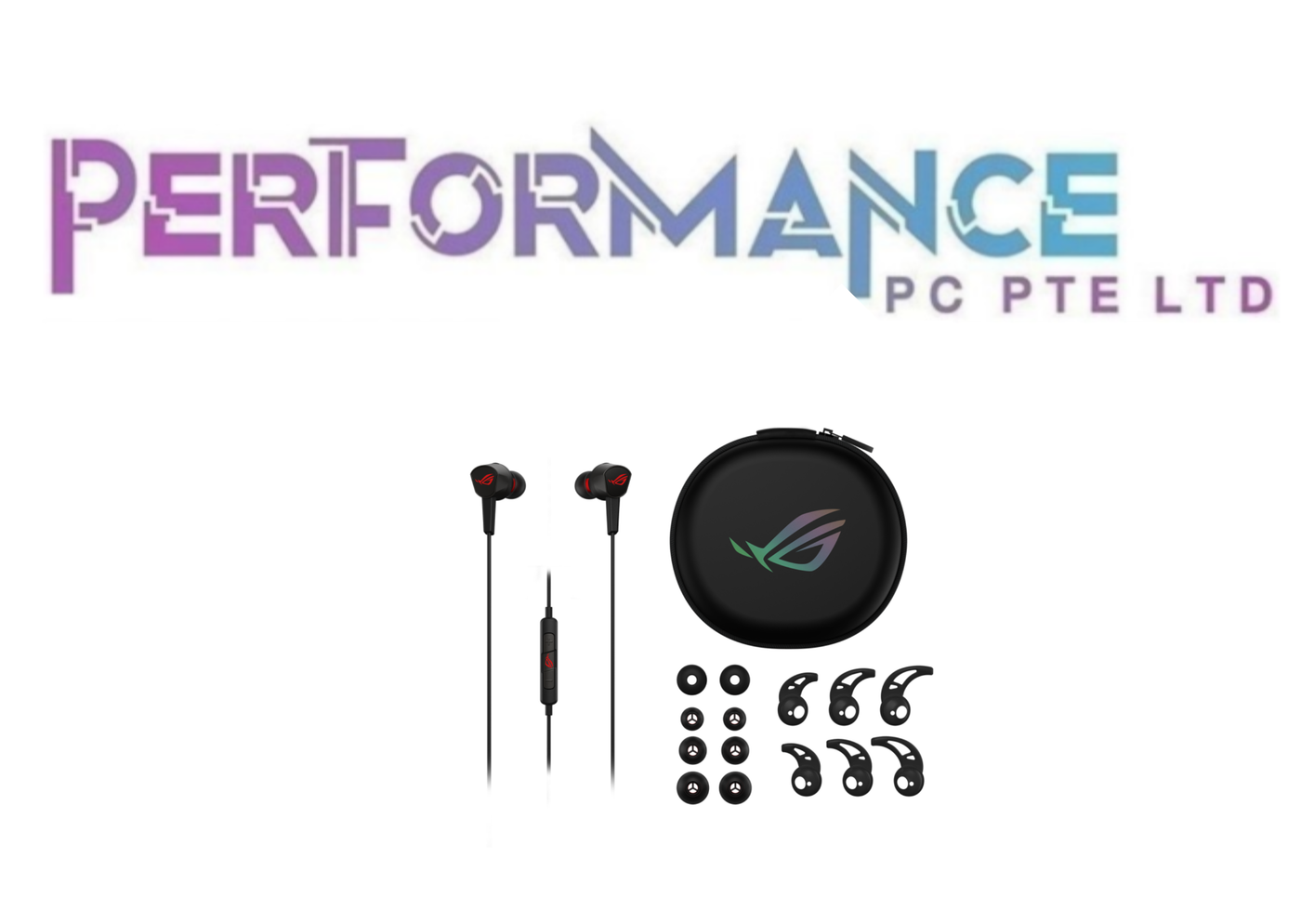 ASUS ROG CETRA II CORE GAMING EARPHONE (2 YEARS WARRANTY BAN LEONG TECHNOLOGIES PTE LTD)