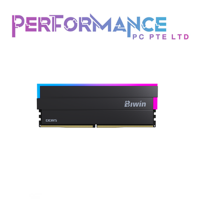 Biwin Black Opal DW100 RGB 6000Mhz (2x16GB) CL36DDR5 RAM (LIMITED LIFETIME WARRANTY BY CORBELL TECHNOLOGY PTE LTD)