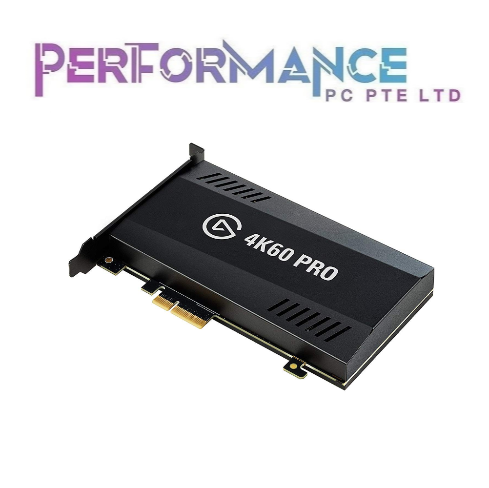 Elgato 4K PRO - Pro Capture and Beyond PCIe Card (2 YEARS WARRANTY BY CONVERGENT SYSTEM PTE LTD)