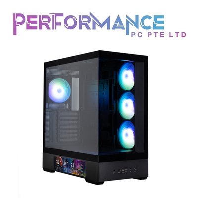 ZALMAN P40 DS ATX CASE BLACK 4 ARGB FAN (1 YEAR WARRANTY BY CDL TRADING PTE LTD)