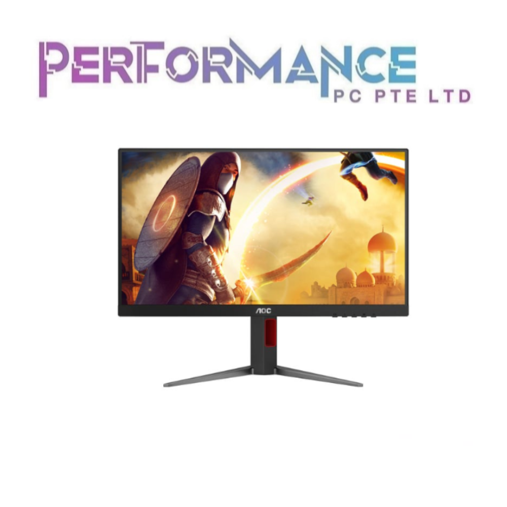 AOC 27G4 27" FAST IPS HDMI/ DP/ Adaptive Sync/ HDR10/ Height Adj/ Pivot/ 180Hz/ 1ms (3 YEARS WARRANTY BY CORBELL TECHNOLOGY PTE)