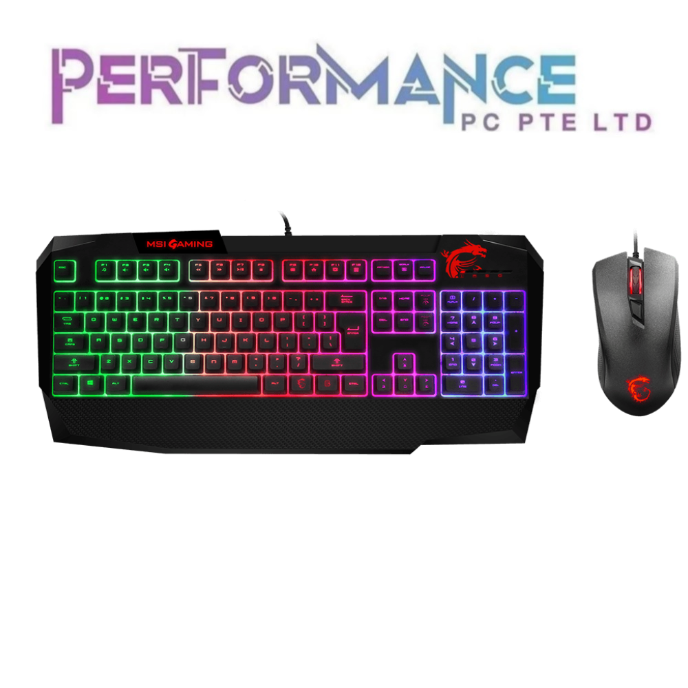 MSI Vigor GK40 GAMING KEYBOARD(1 YEARS WARRANTY BY CORBELL TECHNOLOGY PTE LTD)
