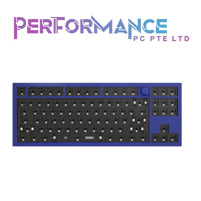 KEYCHRON Q3 KNOB BAREBONES KEYBOARD BLUE (3 MONTHS WARRANTY BY TECH DYNAMIC PTE LTD)