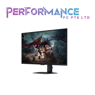 SAMSUNG 32" FLAT HEIGHT ADJUSTABLE G5 GAMING MONITOR LS32DG502EEXXS (3 YEARS WARRANTY BY BAN LEONG TECHNOLOGY PTE LTD)