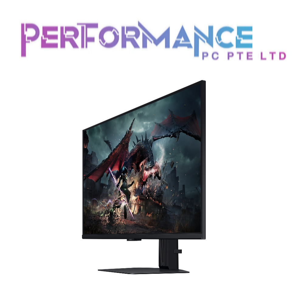 SAMSUNG 32" FLAT HEIGHT ADJUSTABLE G5 GAMING MONITOR LS32DG502EEXXS (3 YEARS WARRANTY BY BAN LEONG TECHNOLOGY PTE LTD)