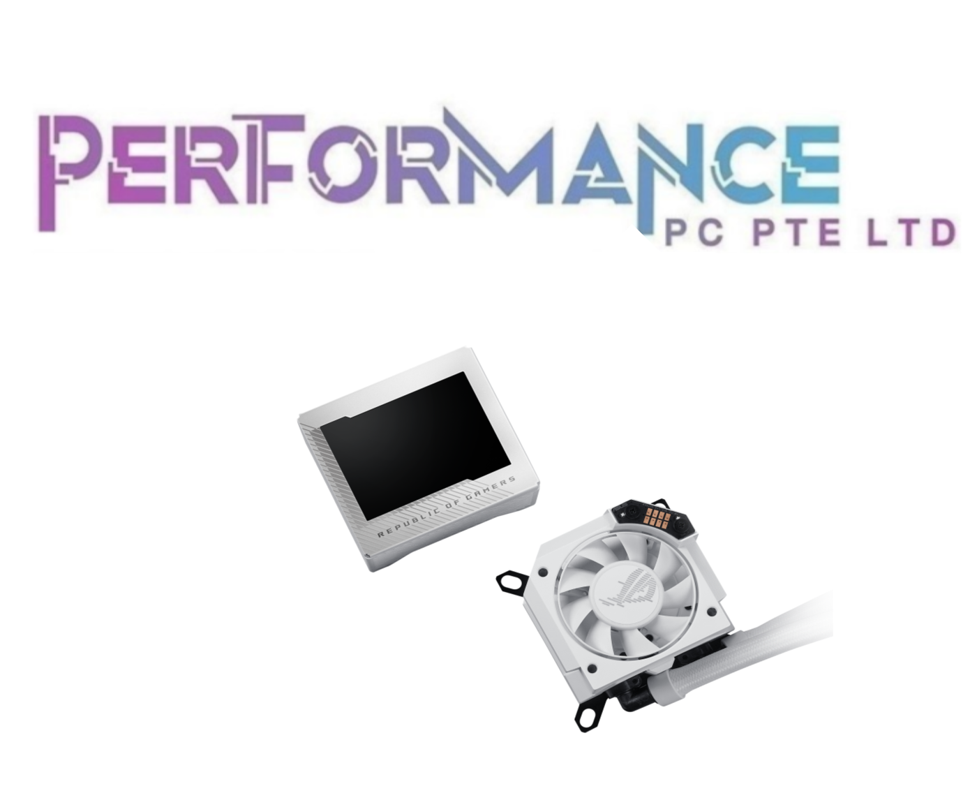 ASUS ROG RYUJIN III 240/360 ARGB WHITE AIO COOLER (6 YEARS WARRANTY BAN LEONG TECHNOLOGIES LTD)