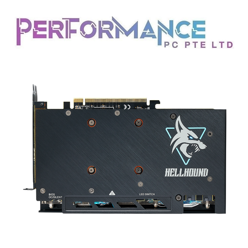 POWERCOLOR HELLHOUND RADEON RX 7600 XT RX7600XT RX 7600XT RX7600 XT 16G-L/OC (3 YEARS WARRANTY BY BAN LEONG TECHNOLOGY PTE LTD)