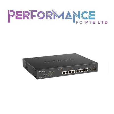 D-Link DGS-1100-10MPPV2 10-port Gigabit Smart Managed PoE++ 242W Smart Managed Switch(LIMITED LIFETIME WARRANTY BY BAN LEONG TECHNOLOGY PTE LTD)