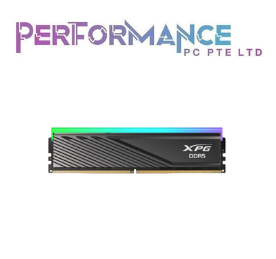 ADATA XPG LANCER BLADE RGB DDR5 6400 CL32 (2x16GB) 6000 CL30 (2x16GB) - Black/White (LIMITED LIFETIME WARRANTY BY TECH DYNAMIC PTE LTD)