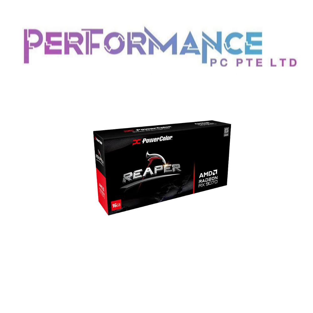 POWERCOLOR Reaper AMD Radeon™ RX 9070 16GB GDDR6 (3 YEARS WARRANTY BY BAN LEONG TECHNOLOGIES LTD)