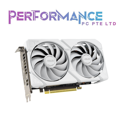 ASUS DUAL Radeon™ RX 9060XT 9060 XT 16GB GDDR6 BLACK /WHITE (3 YEARS WARRANTY BY BAN LEONG TECHNOLOGY PTE LTD)