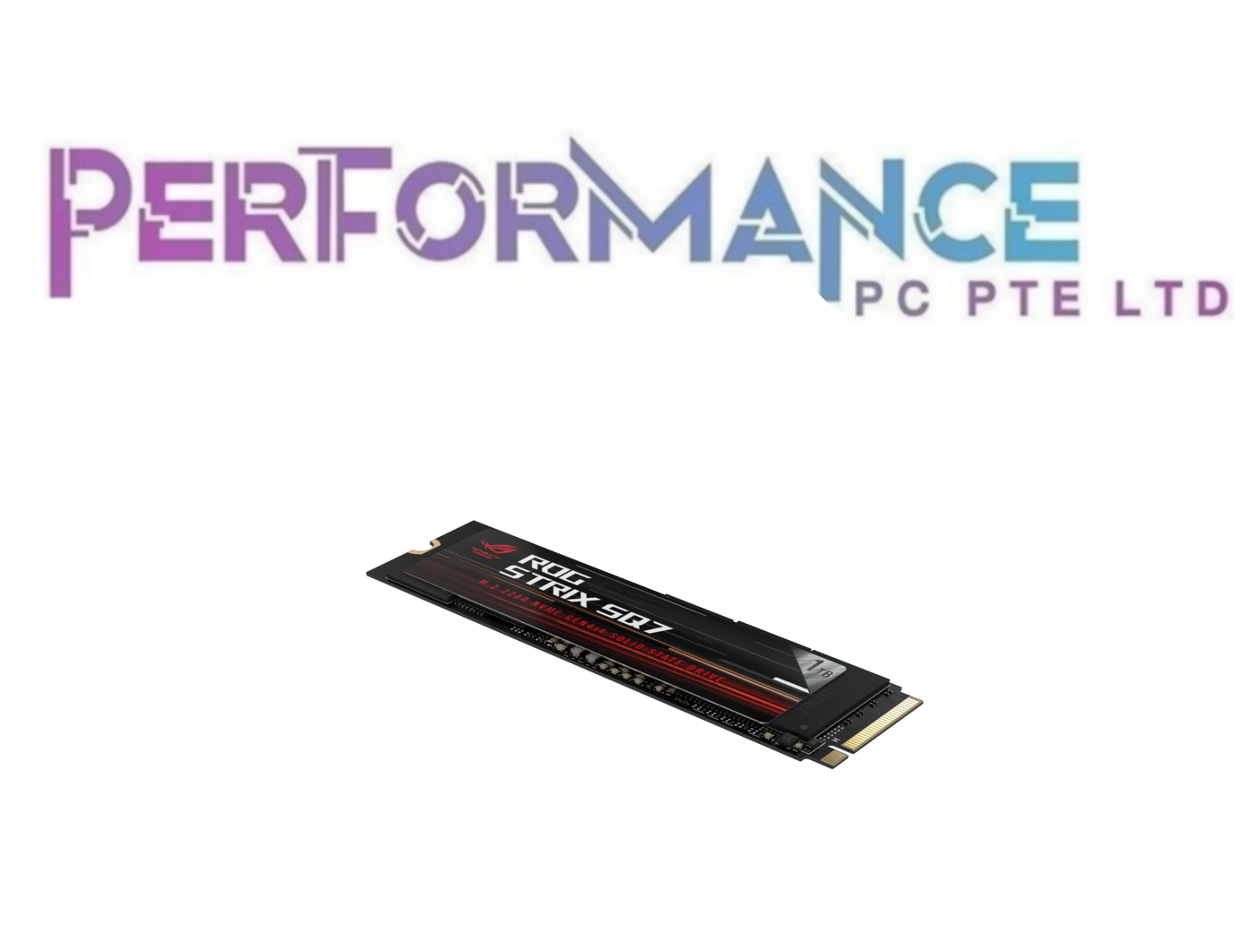 ASUS ROG Strix SQ7 Gen4 SSD 1TB M.2 PCIe Gen 4 ×4 NVMe delivers up to sequential 7000/6000 MB/s read and write speeds (5 YEARS WARRANTY BY BAN LEONG TECHNOLOGIES PTE LTD)