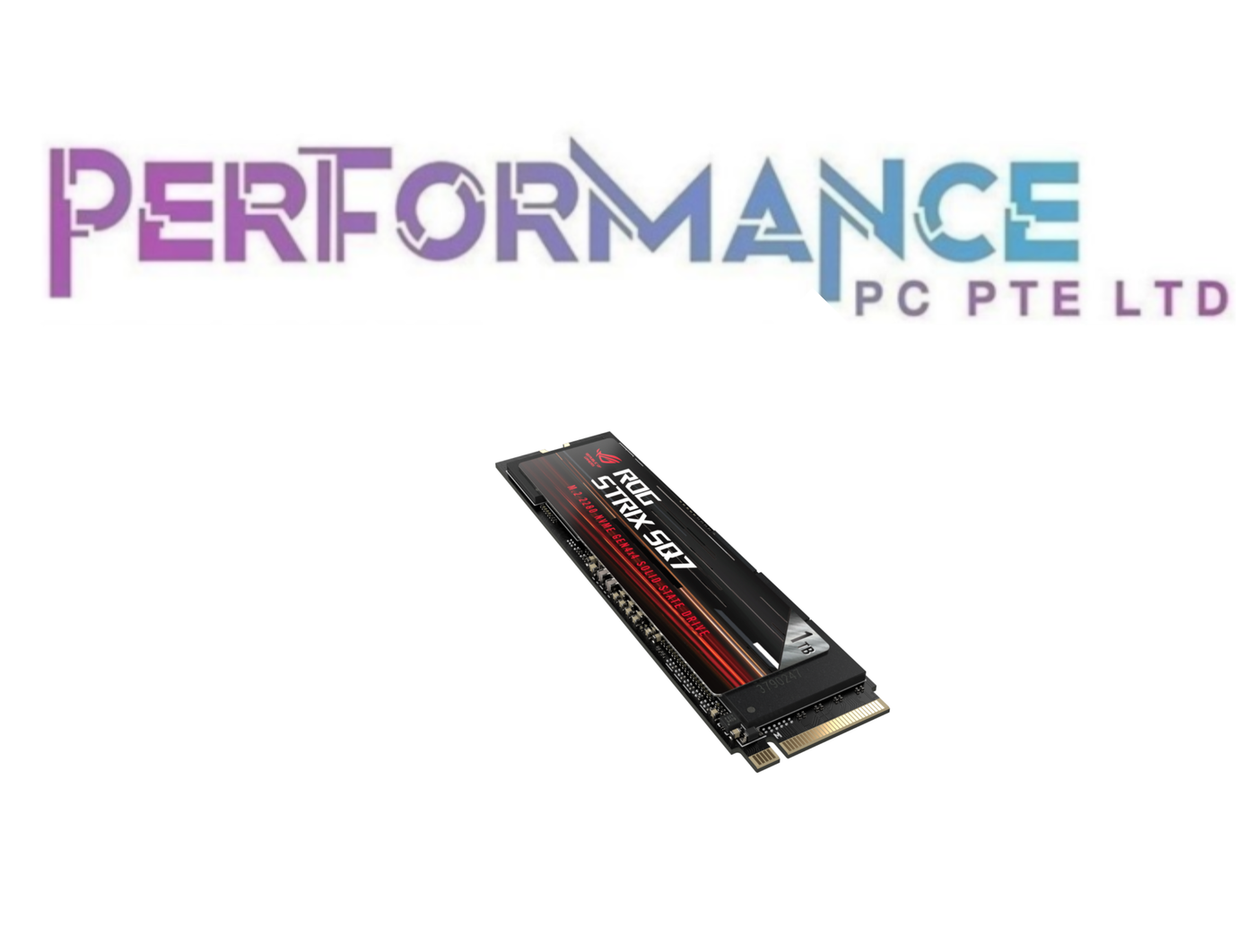 ASUS ROG Strix SQ7 Gen4 SSD 1TB M.2 PCIe Gen 4 ×4 NVMe delivers up to sequential 7000/6000 MB/s read and write speeds (5 YEARS WARRANTY BY BAN LEONG TECHNOLOGIES PTE LTD)