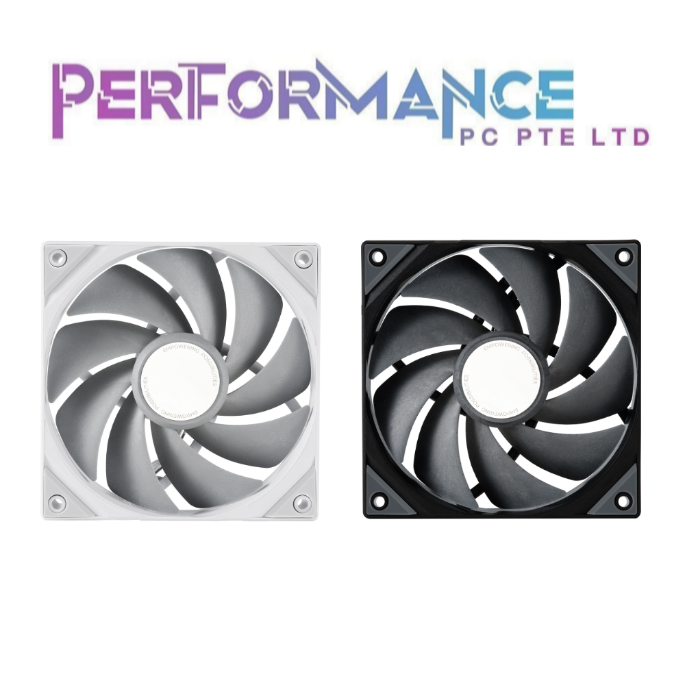 TRYX ROTA Pro 120 / 140 Black / White LCP BLADES 4 Pin PWM 2250RPM Speed Case Fan (6 YEARS WARRANTY BY BAN LEONG TECHNOLOGY PTE LTD)