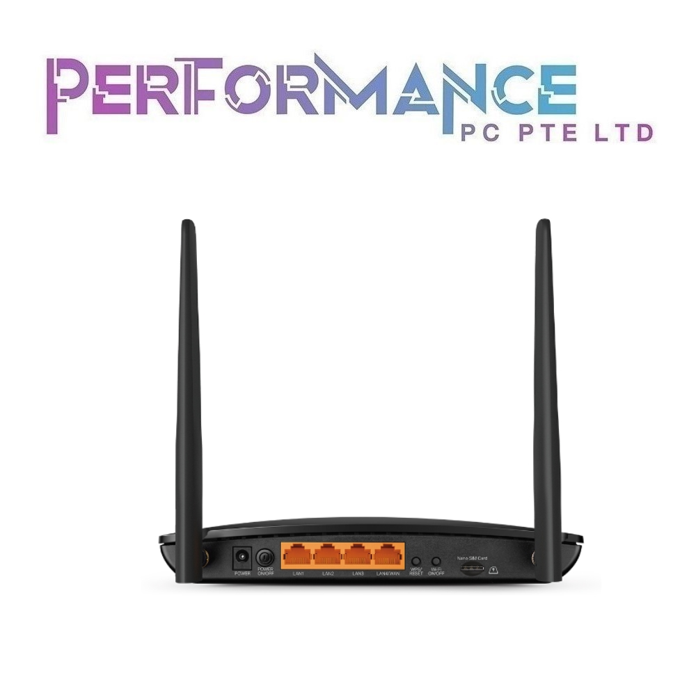 TP-LINK Archer MR500 4G+ Cat6 AC1200 Wireless Dual Band Gigabit Router (3 YEARS WARRANTY BY BAN LEONG TECHNOLOGIES PTE LTD)